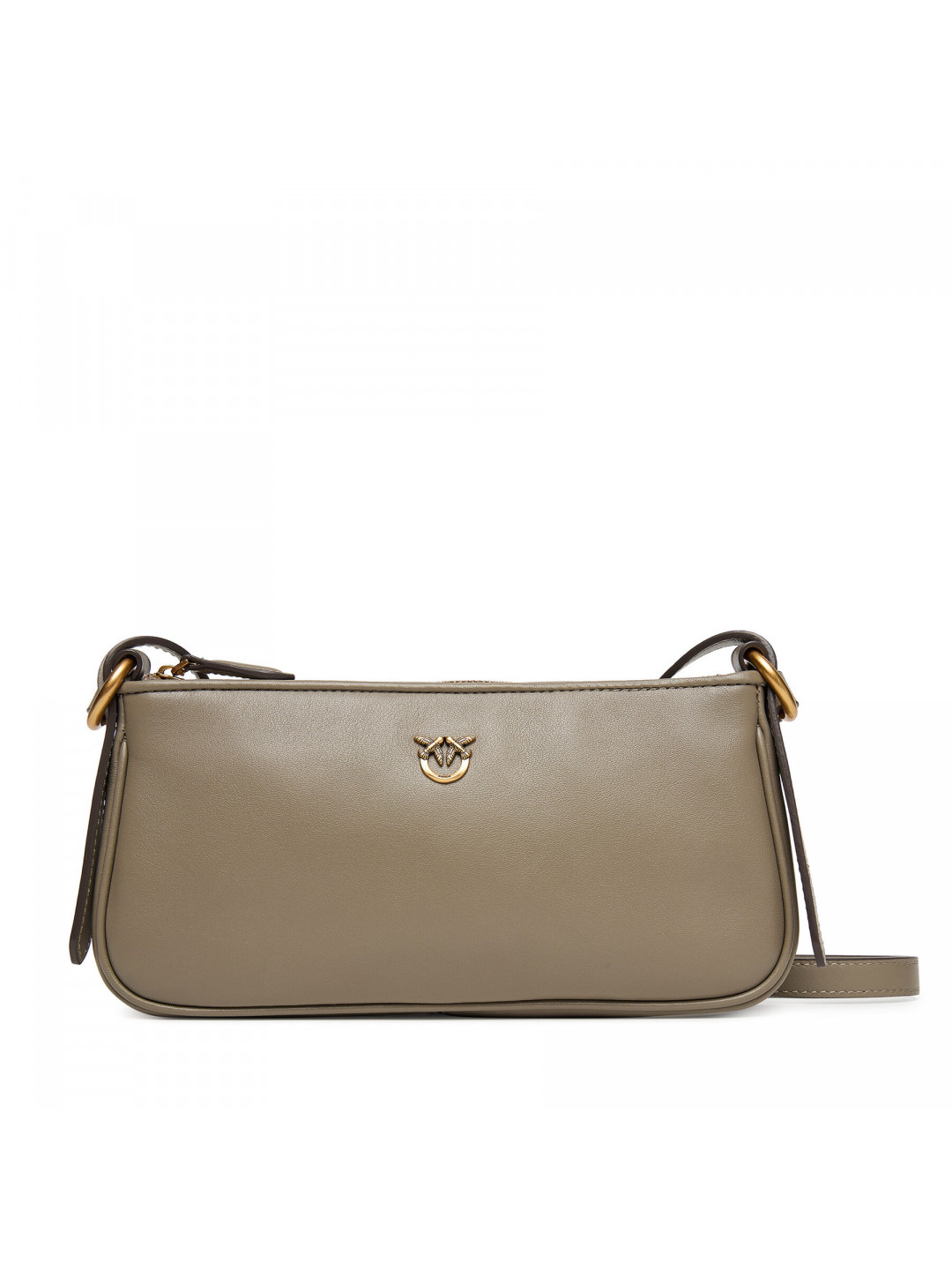 Kabelka PINKO Half Moon Baguette Mini AI 25-26 PLTT 105069 A0QO Béžová